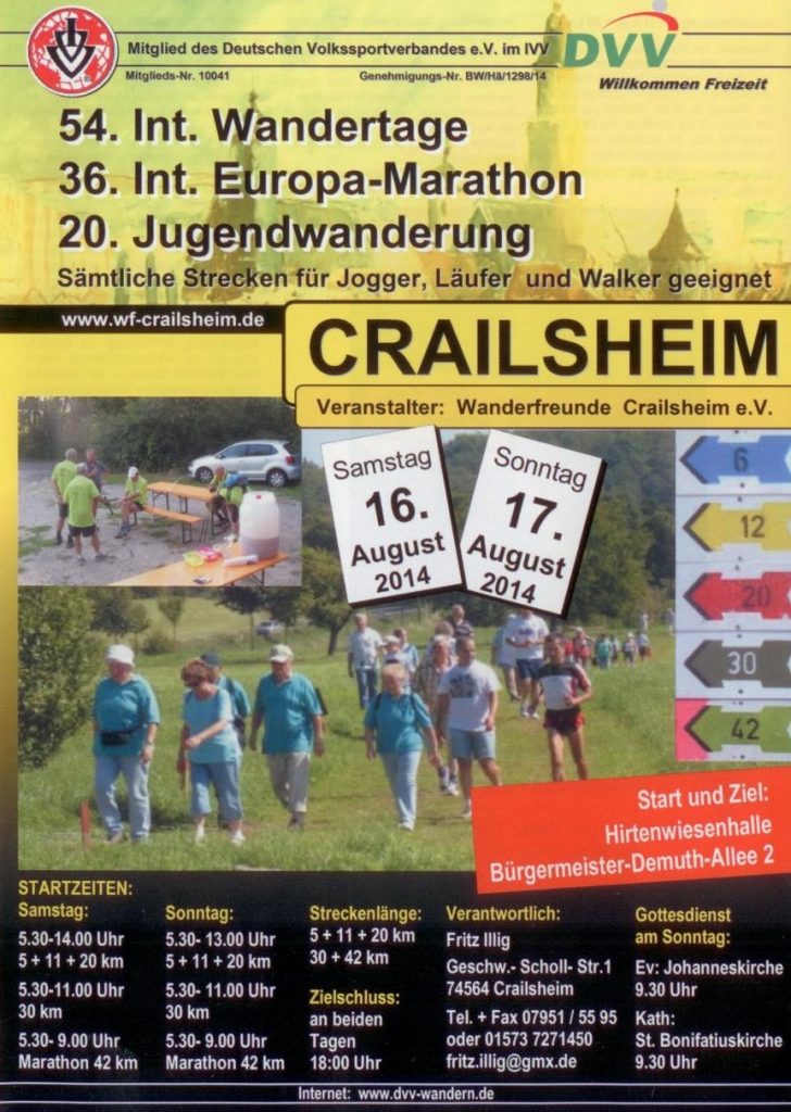 Wandertage Crailsheim