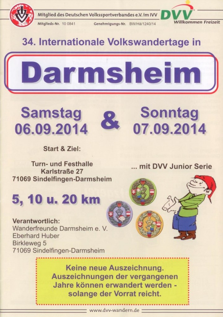 Wandertage Darmsheim
