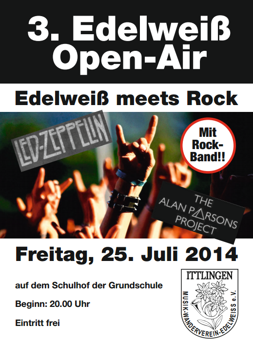 Rock Open Air @ Schulhof Grundschule Ittlingen