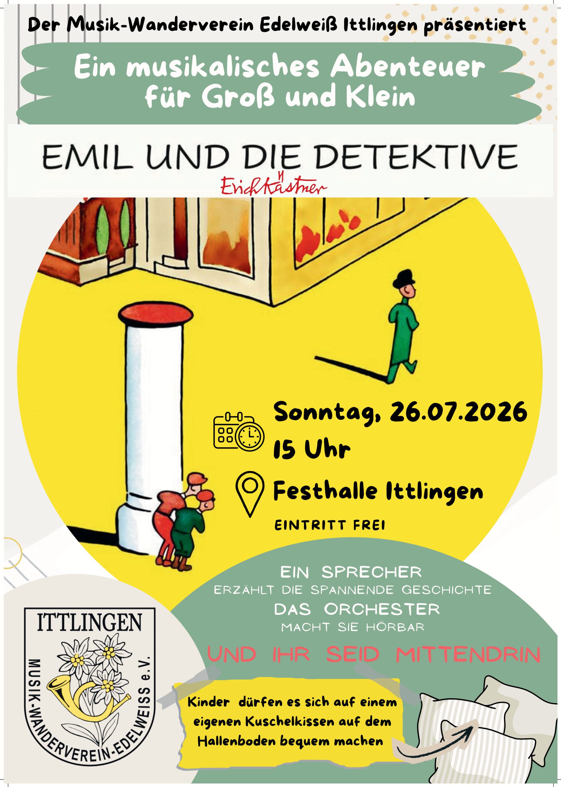 Konzert Emil und die Detektive 26.07.2026