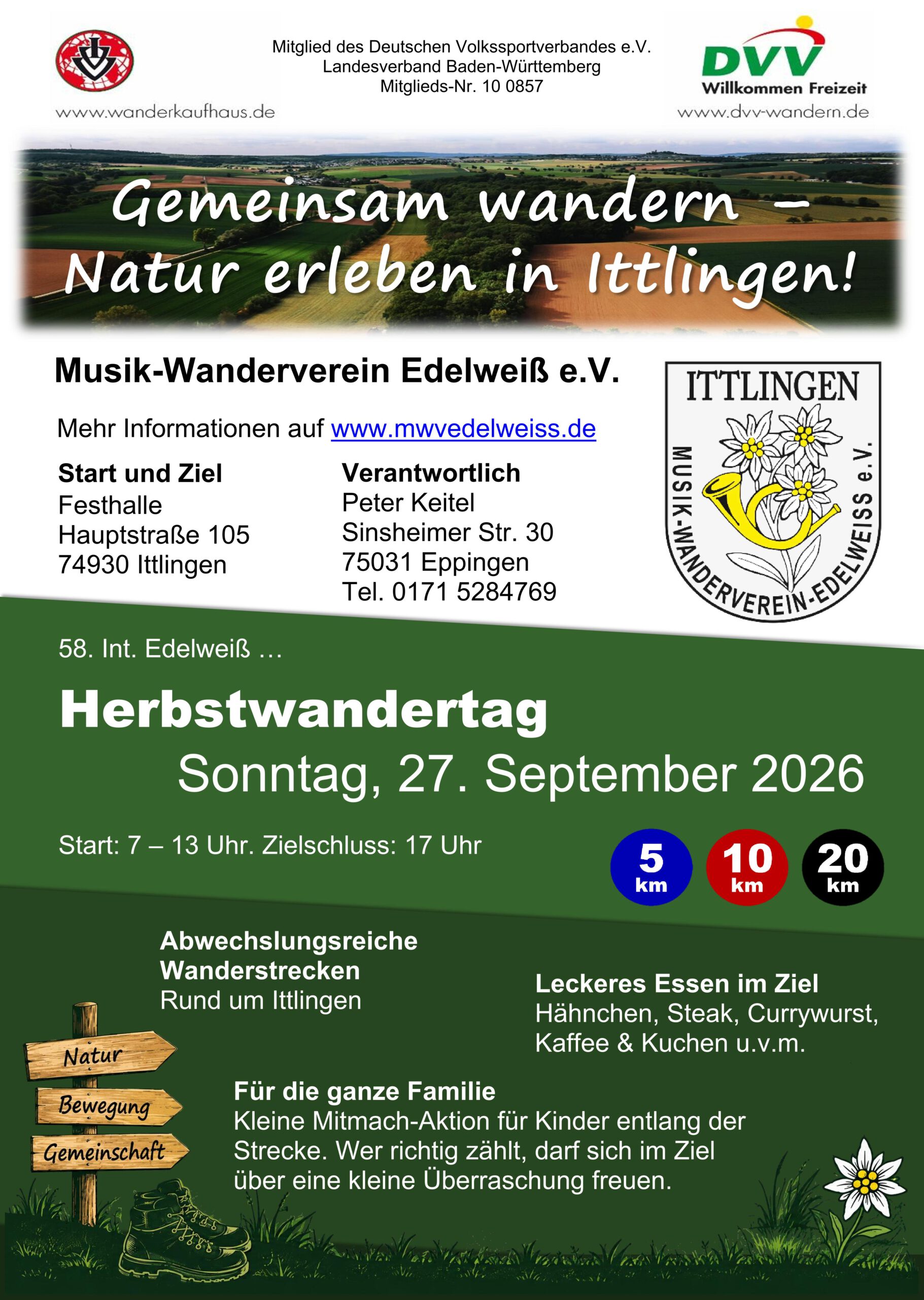 Herbstwandertag 2026